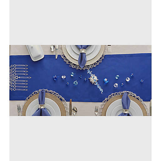 DII Hanukkah Menorah Table Runner 68"