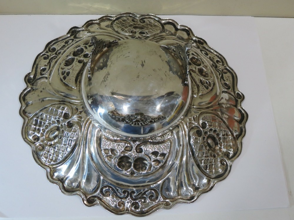 Hazorfim Sterling silver Footed Bowl, 254 grams