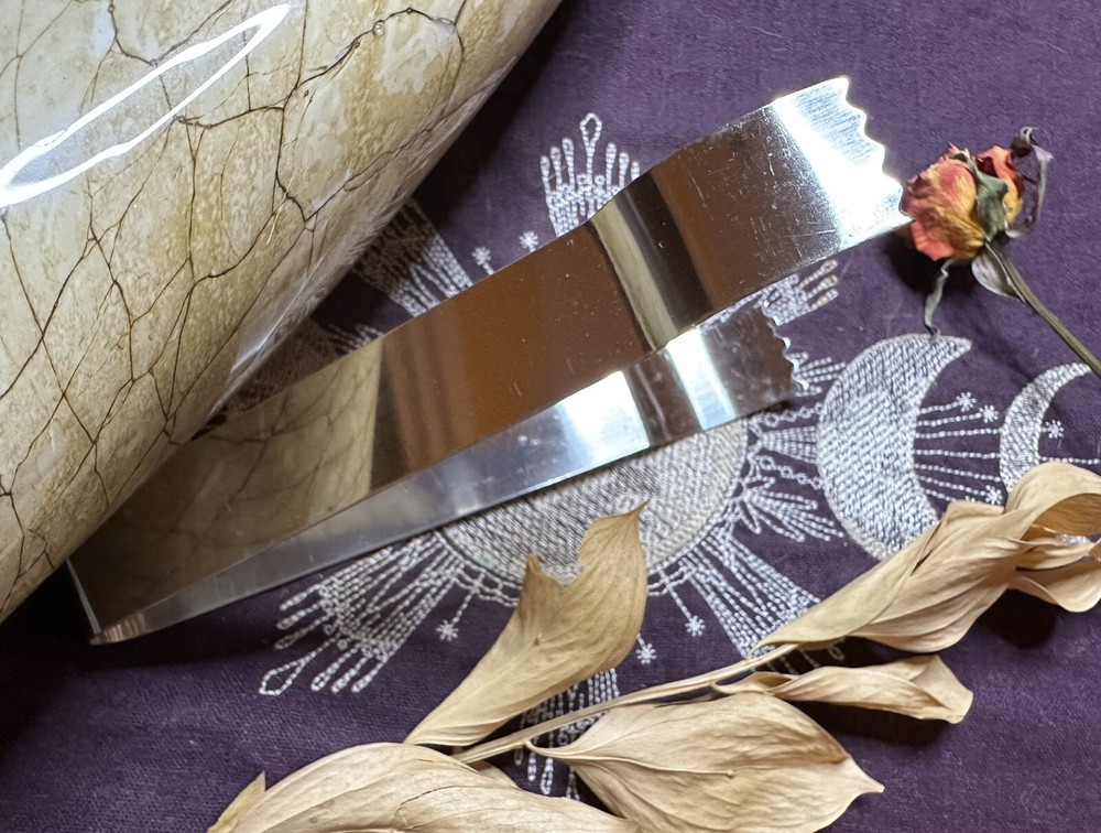Plain Charcoal Tongs, Metaphysical, Altar Tool, Pagan, Witchcraft