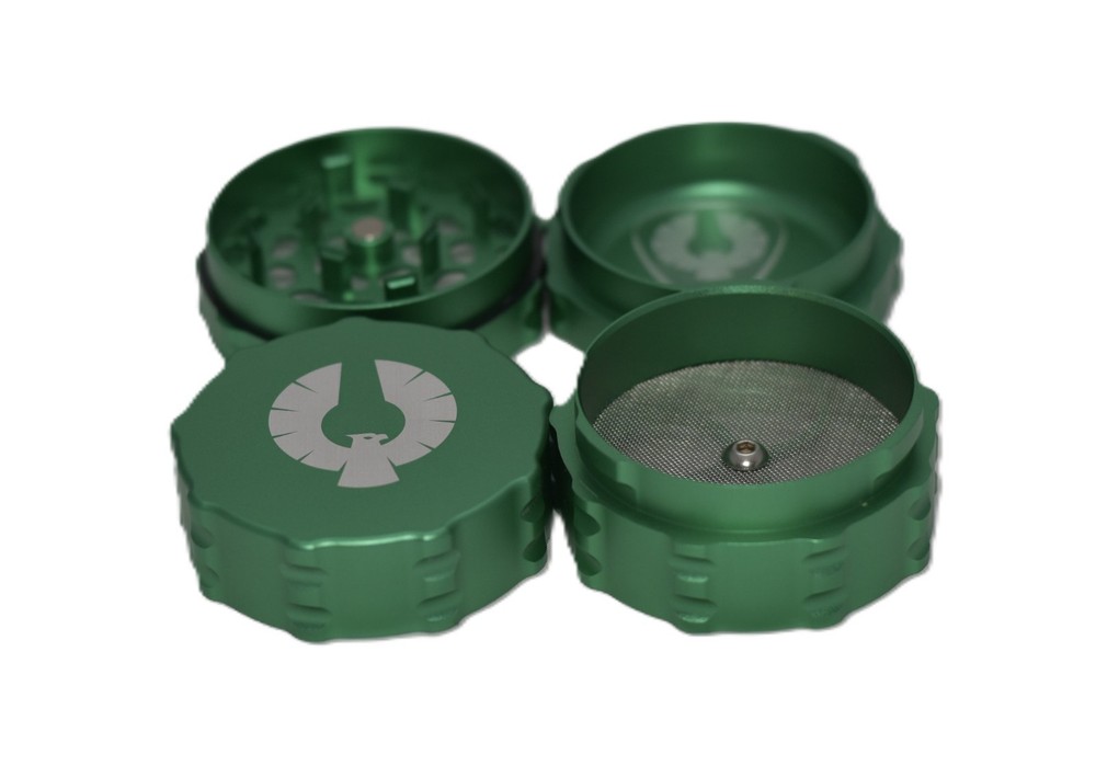 Phoenician - Medium 4 Piece Green Grinder Authentic