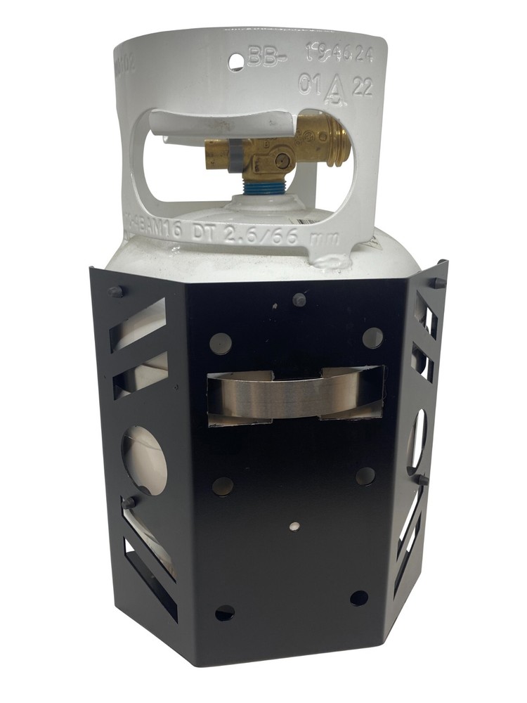 Overland AXIS 5 LB Propane Tank Vehicle STEEL Mount with Quick Release