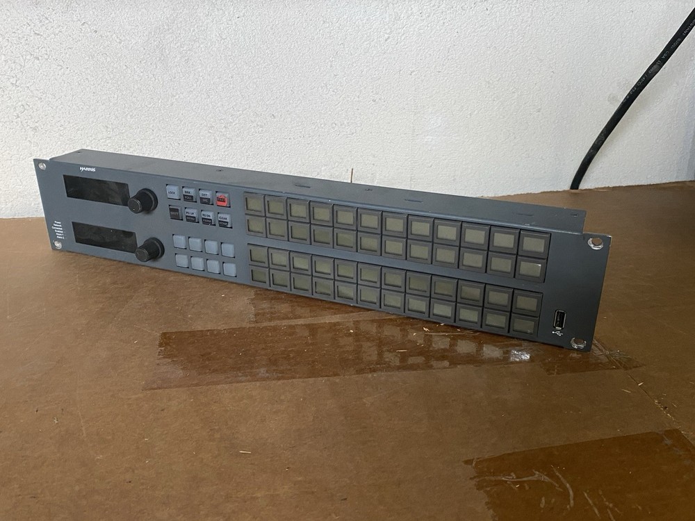 Genuine Harris RCP-64PB-OLED 2RU Control Panel