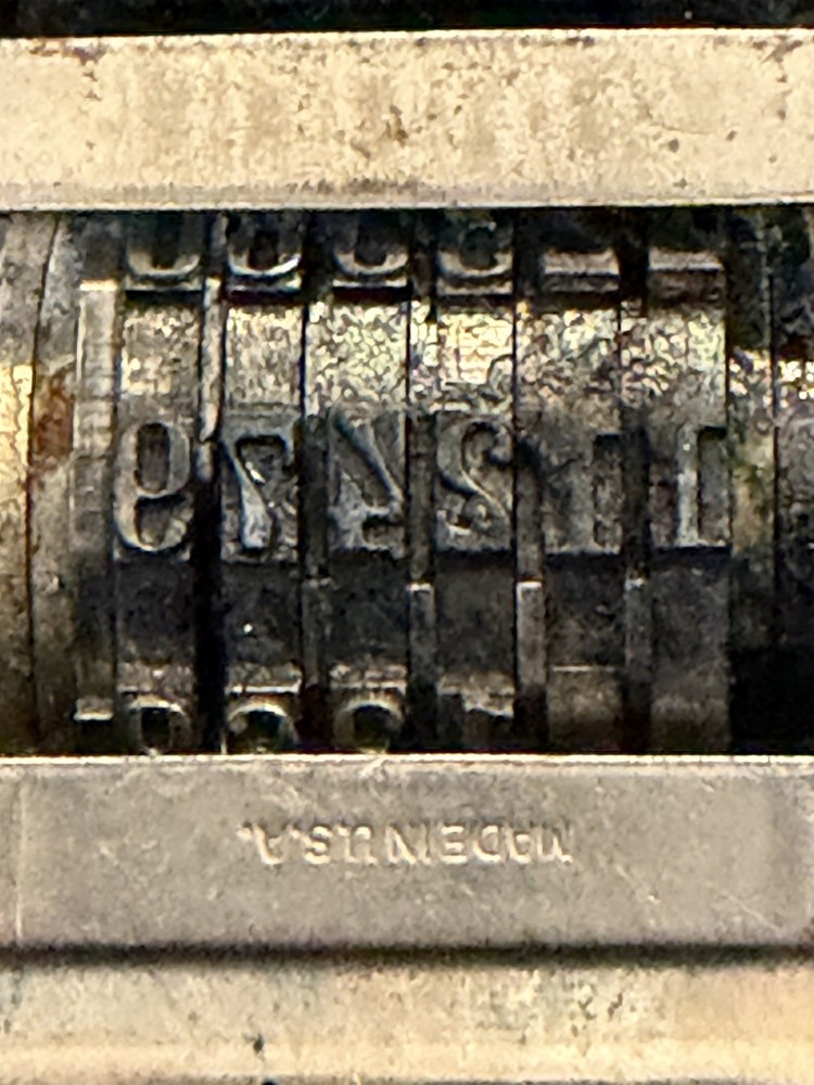 Vintage “The Force” Model 200 Numbering Machine – Working – Pat. 1923/1925