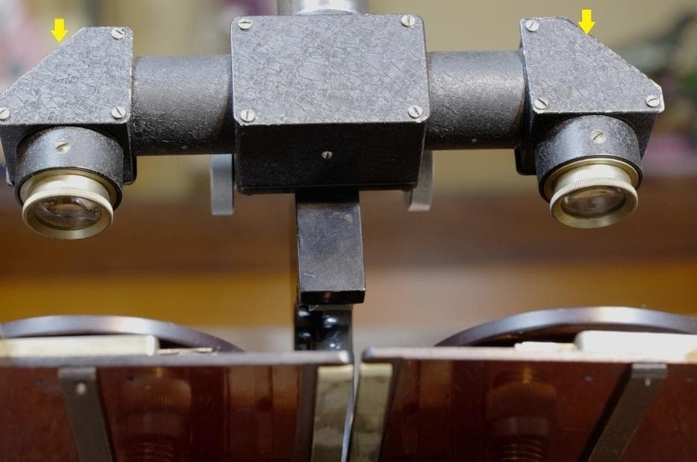 Antique Early Showa Japanese Comparison Microscope Reflected Light Forensic Type