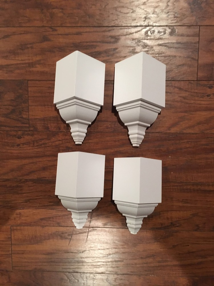 Crown Moulding inside Corners for 4 5/8" transition 12 pack