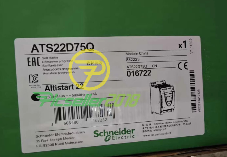 Schneider Soft Starter ATS22D75Q soft starte