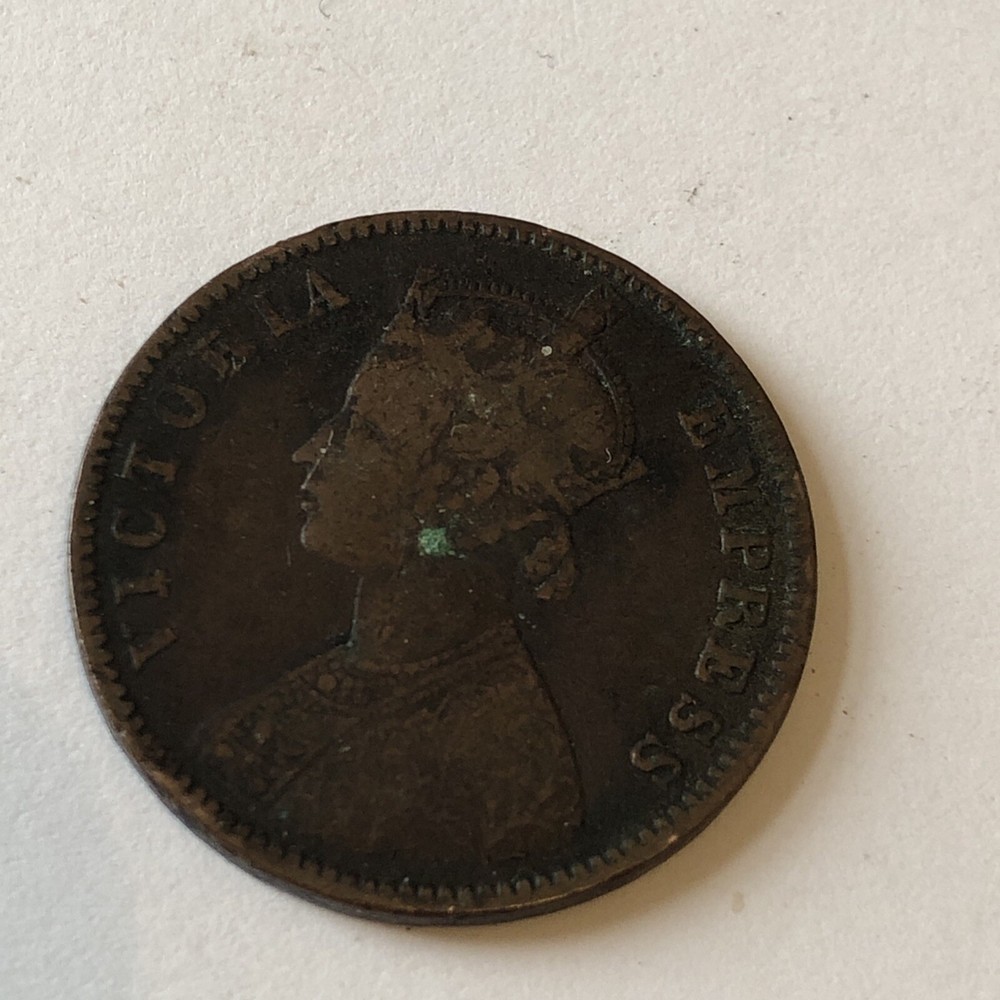 India One Quarter Anna - 1886