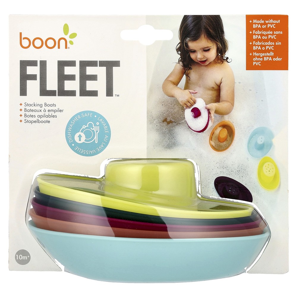 Fleet™, Stacking Boats, 10 Months+, 5 Count