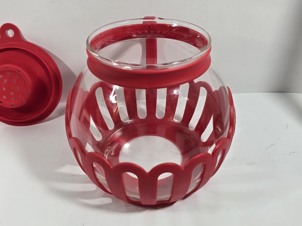 Ecolution Microwave Micro-Pop Popcorn Popper, Borosilicate Glass