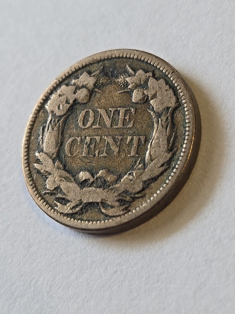 1858 Flying Eagle Cent- Large Letters, VG Details #1154