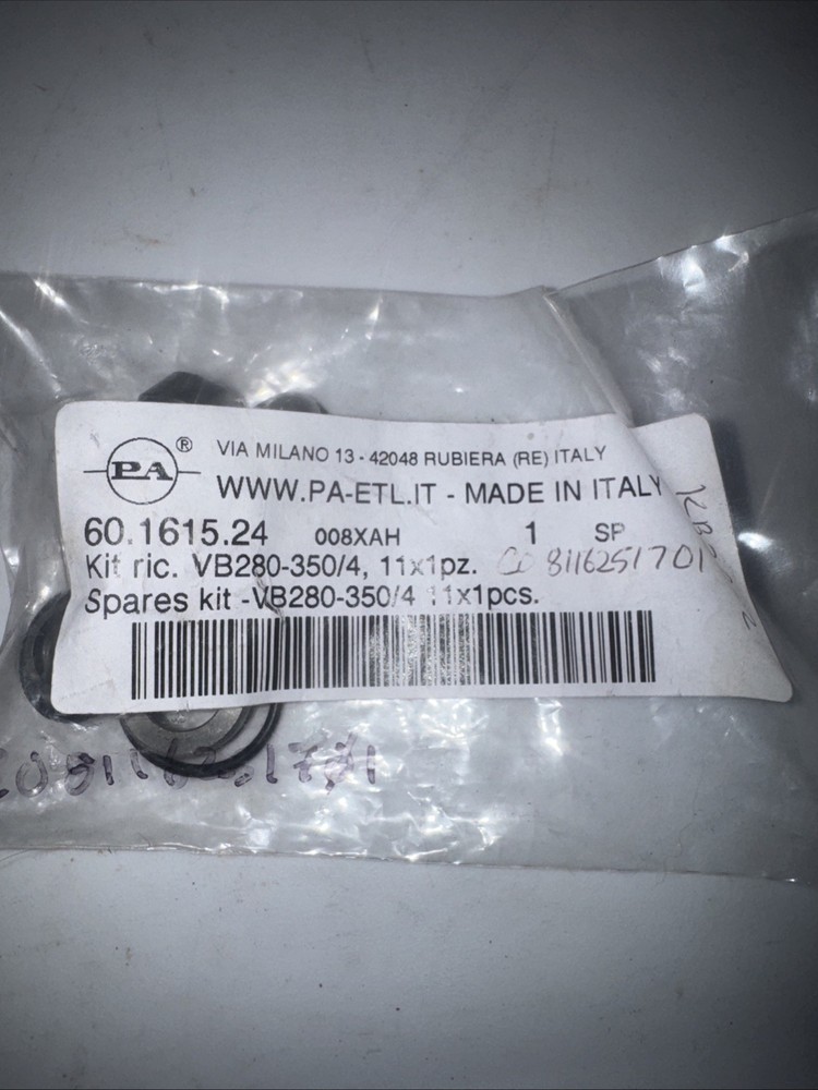 Ironton CO8116251701 UNLOADER REPAIR KIT