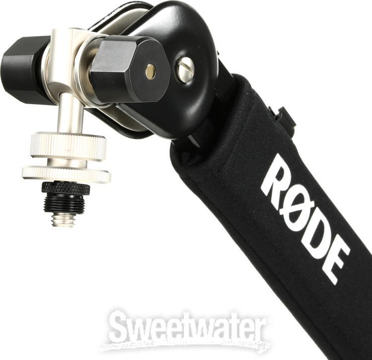Rode PSA1+ Desk-mounted Broadcast Microphone Boom Arm - Black