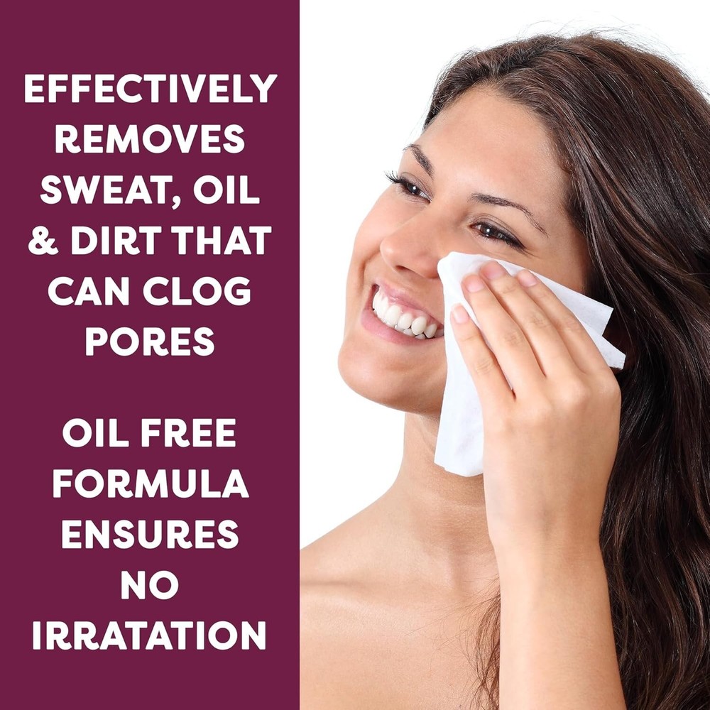 Retinol Individually Wrapped Makeup Remover Wipes