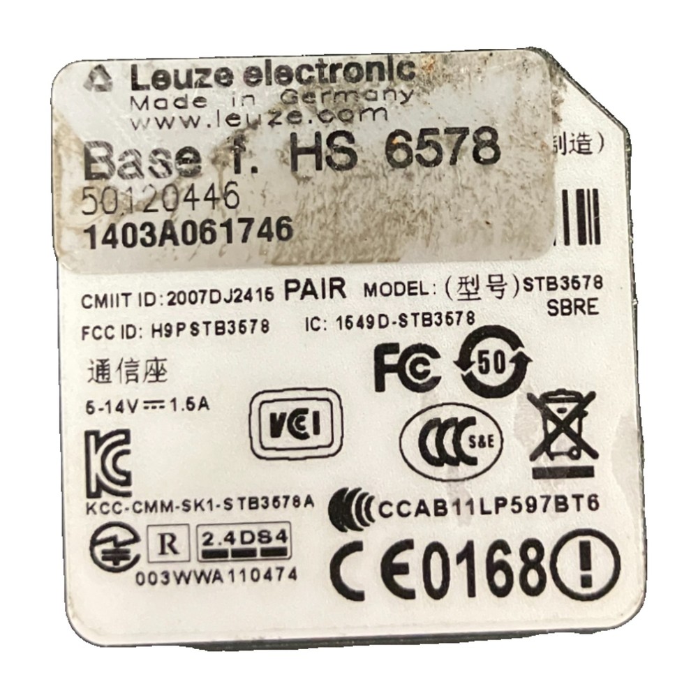 Leuze Electronic HS-6578-DPM Used UMP
