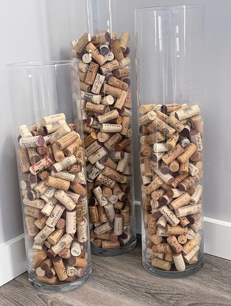 100 Count - Premium Corks for Decor, Crafts and Games 