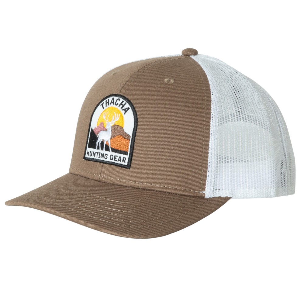 Thacha Gear Silhouette Logo Patch Trucker Cap