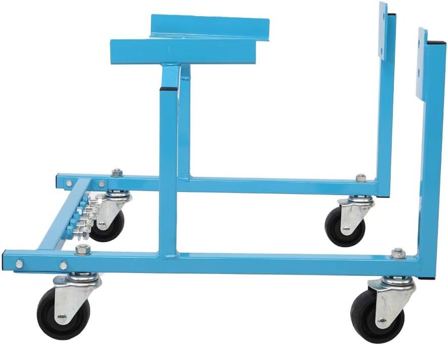 1000 lbs Engine Stand Steel Structure Rolling Engine Dolly For Ford Chevy Mover