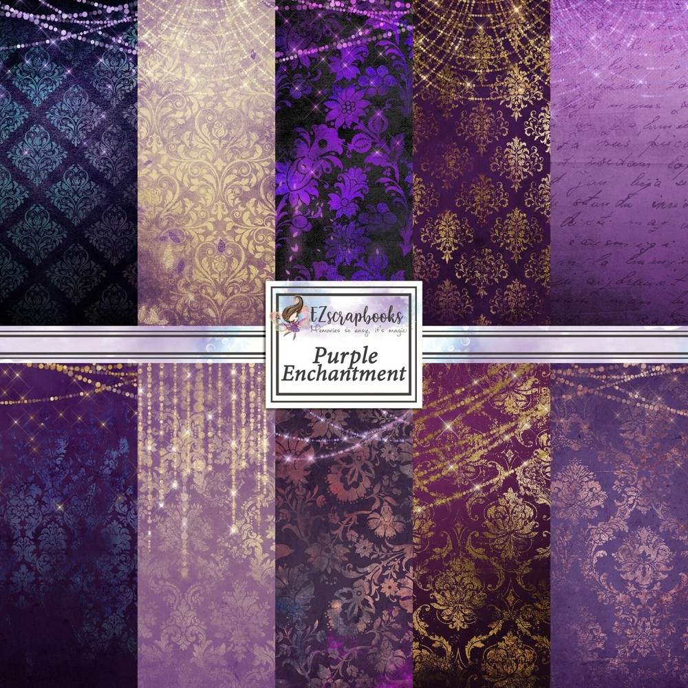 PURPLE ENCHANTMENT - Paper Pack