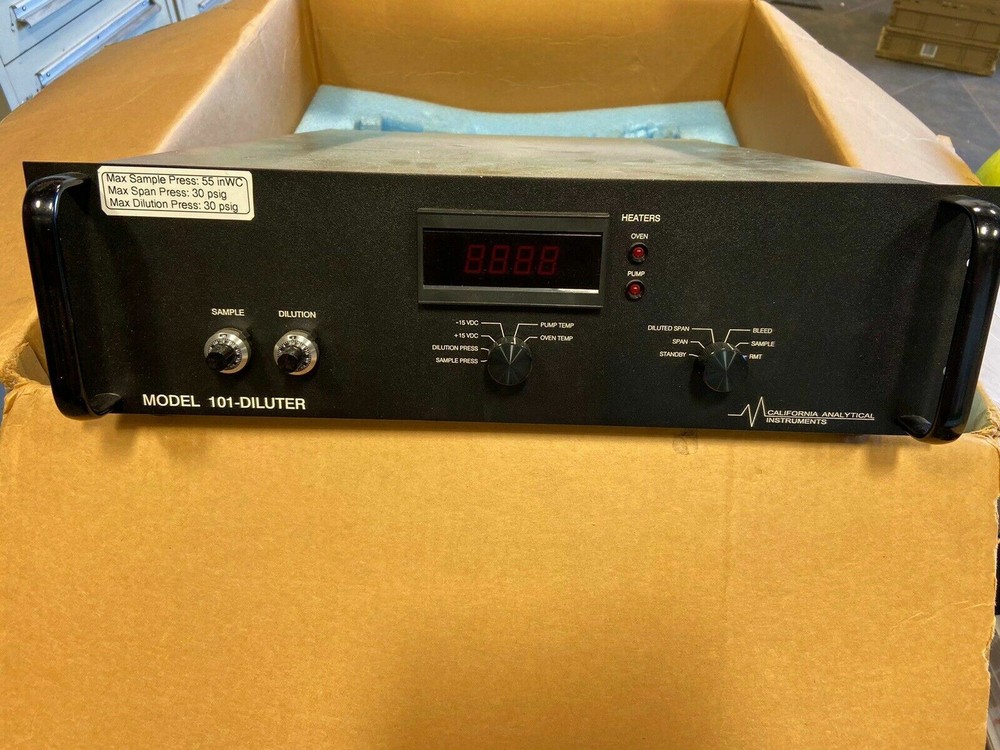 California Analytical Instruments Model 101 Diluter CAI