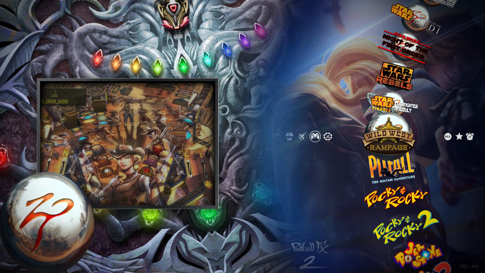 Arcadia Console, Arcade game System