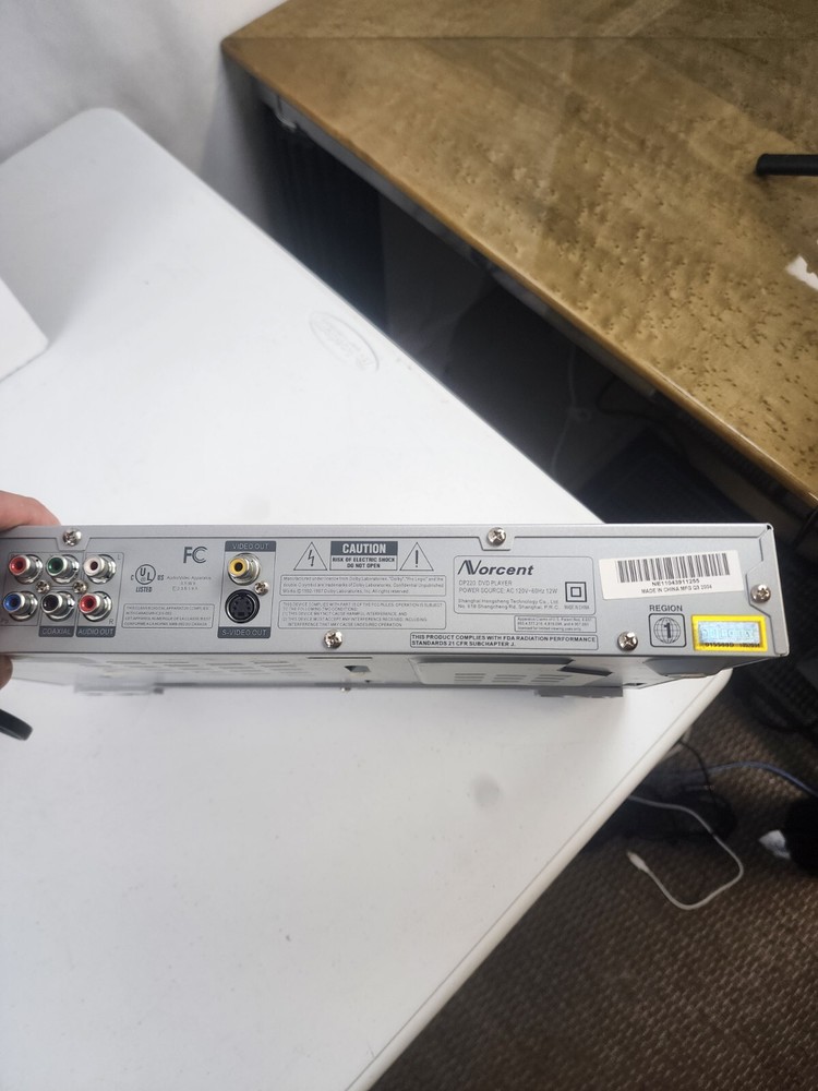 Norcent DVD Player Model DP220 No Remote