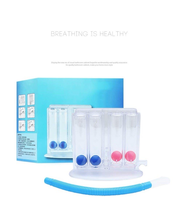 4 Balls Respiratory Exerciser Deep Breathing Exerciser Breath Exercise