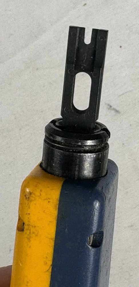 FLUKE NETWORKS D914 PUNCH DOWN TOOL Untested