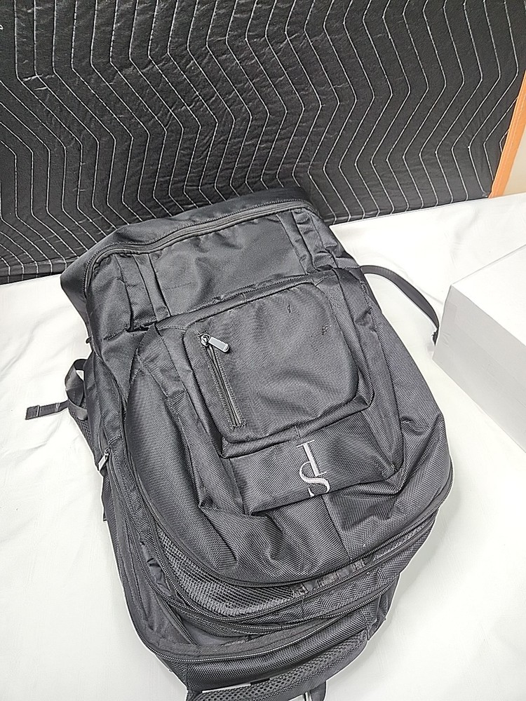 SP Black Backpack /lots Of Space