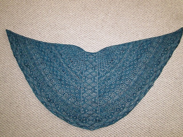 Goddess Knits "Ice Goddess" Shawl