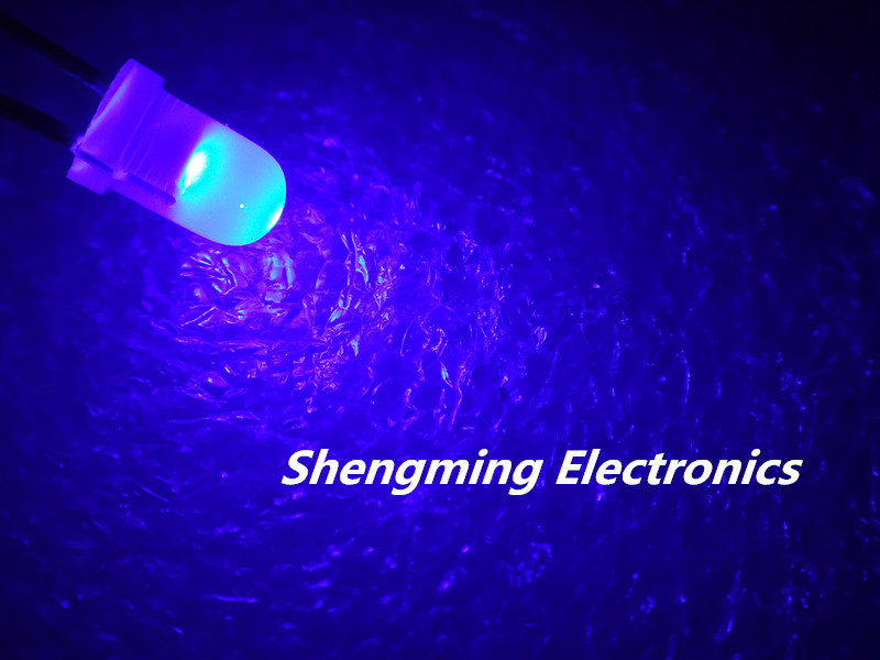 100pcs F3 3mm Blue Round LED Light LED diffused