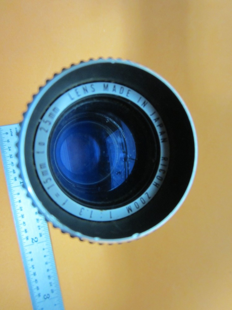 MICROSCOPE CAMERA LENS RICOH ZOOM OPTICS BIN#J5-17