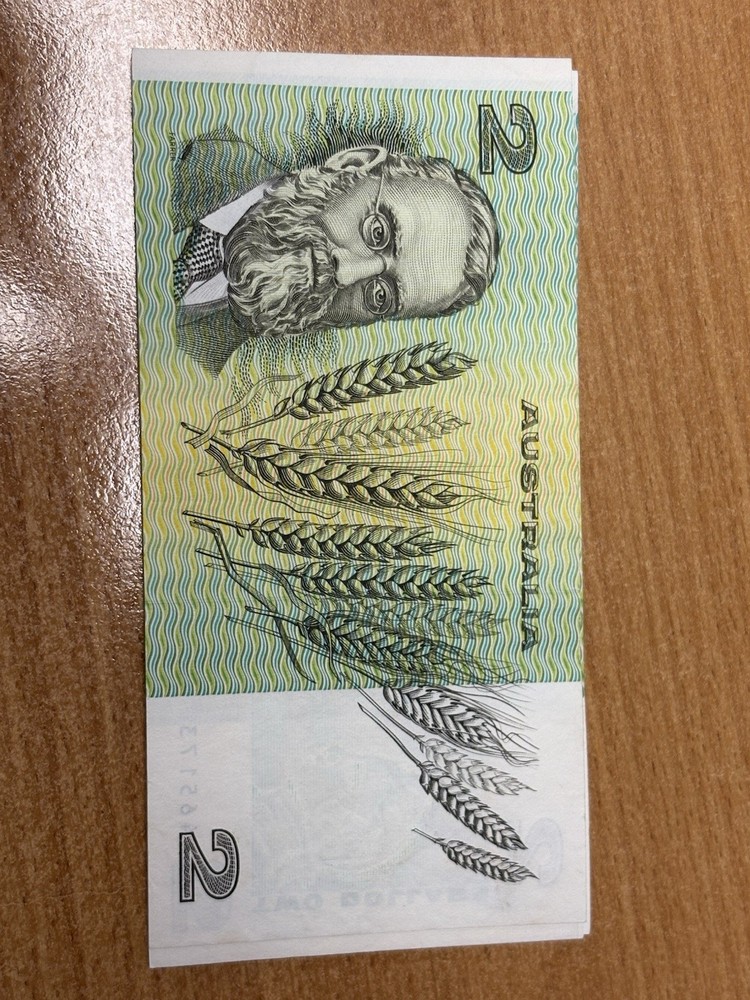 Australia $2 P43-d Johnston & Stone Unc 1983
