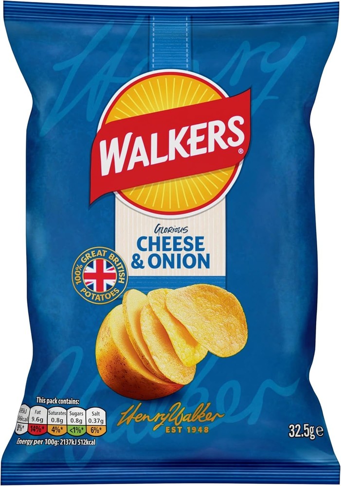 Crisps Cheese and On x 32