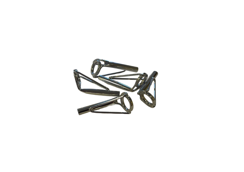 Rod Building Tip Tops, Super Durable, Silver or Black