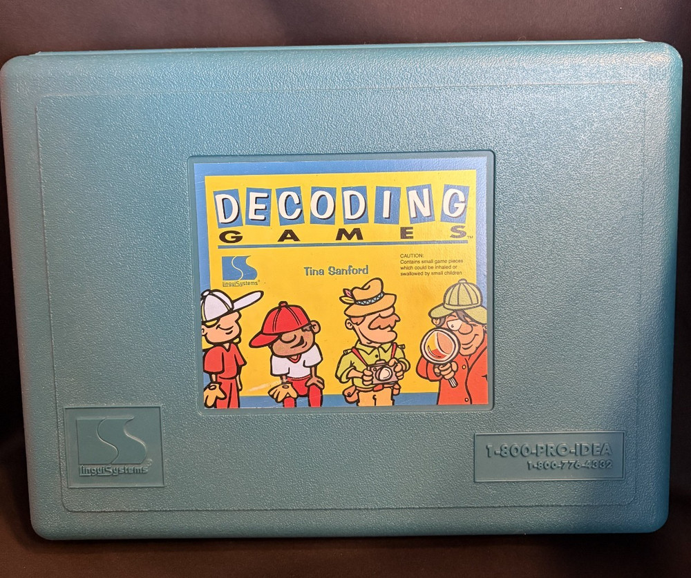 Decoding Games Educational Language Literacy Strategy Game Word Recognition