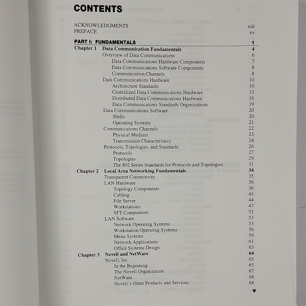 Vintage Complete NetWare Construction Kit D.J. Clarke LAN Textbbook Technology