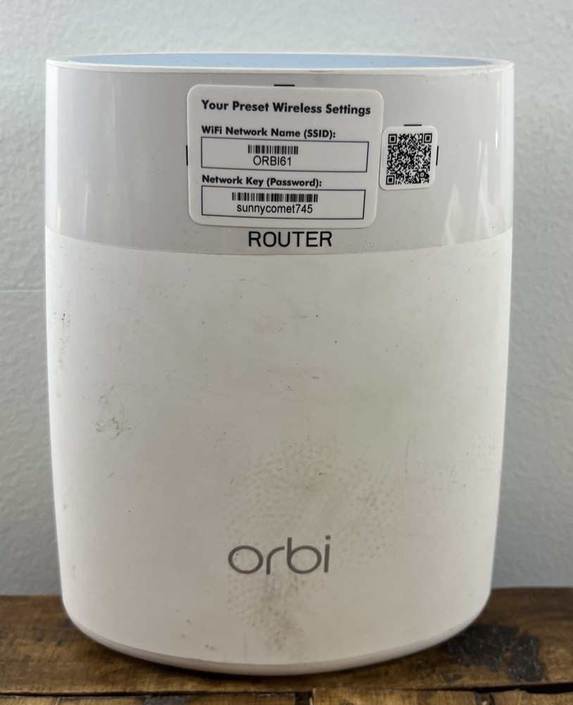 Orbi RBR40 Mini Wireless Router Netgear No Cords ~ Unit Only ~ Tested