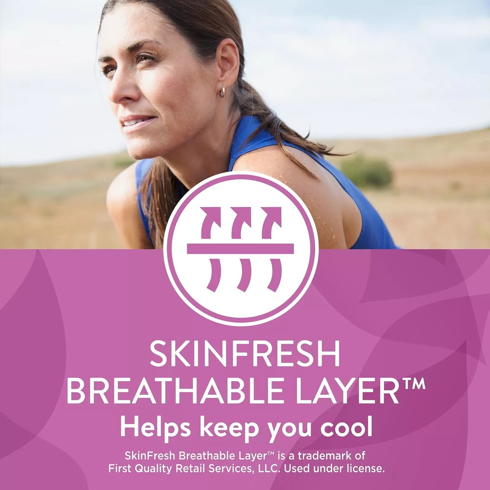 Equate Options Moderate Absorbency Regular Length Pads Value Pack, 72 count