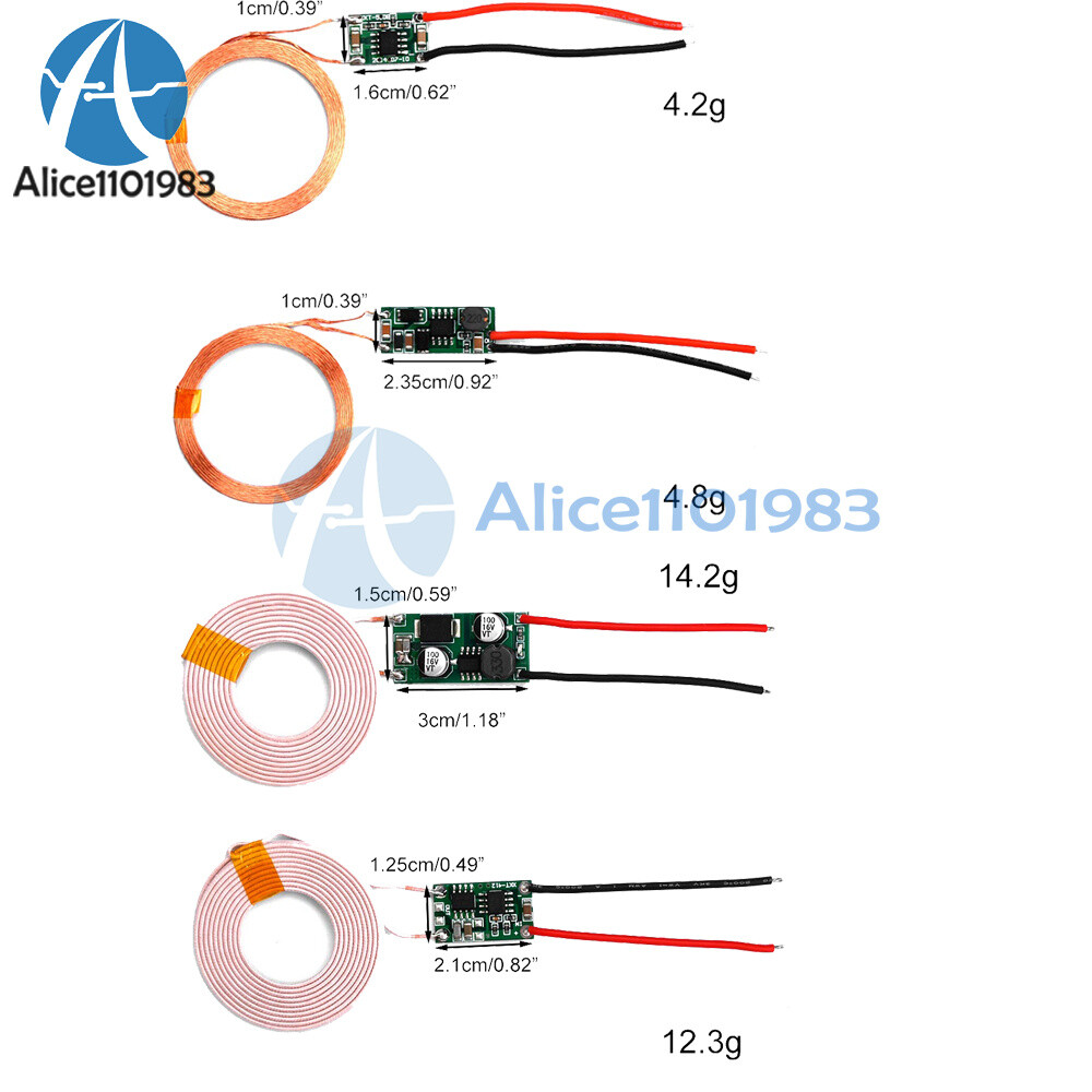 5V 1A 5V 2A Wireless Power Supply Module Transmitter Receiver Charging Inductive