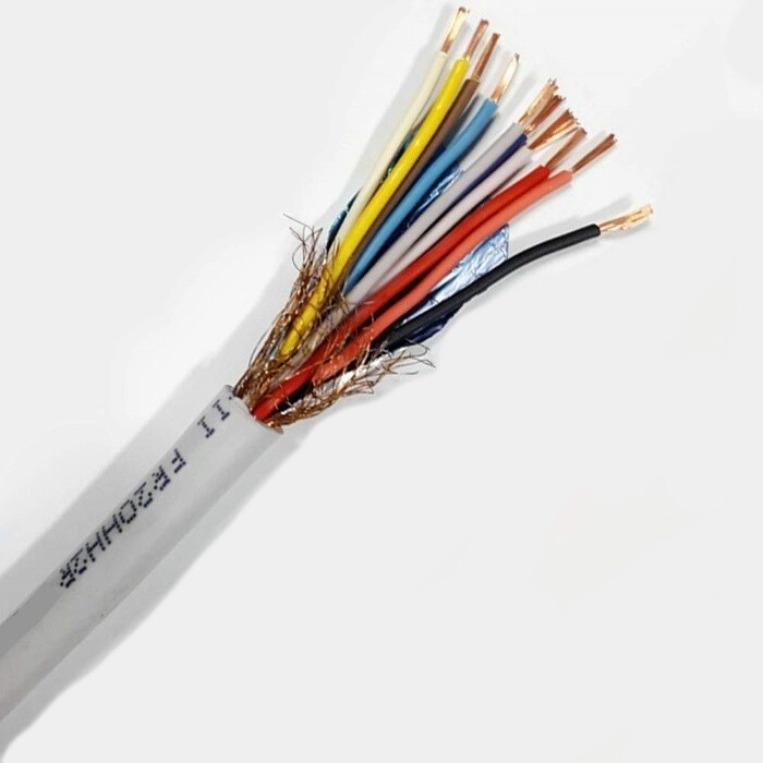 FR2OHH2R SHIELDED ELECTRICAL CABLE 16x0.22 mm² MULTIPOLAR 16 POLES - 1 METER