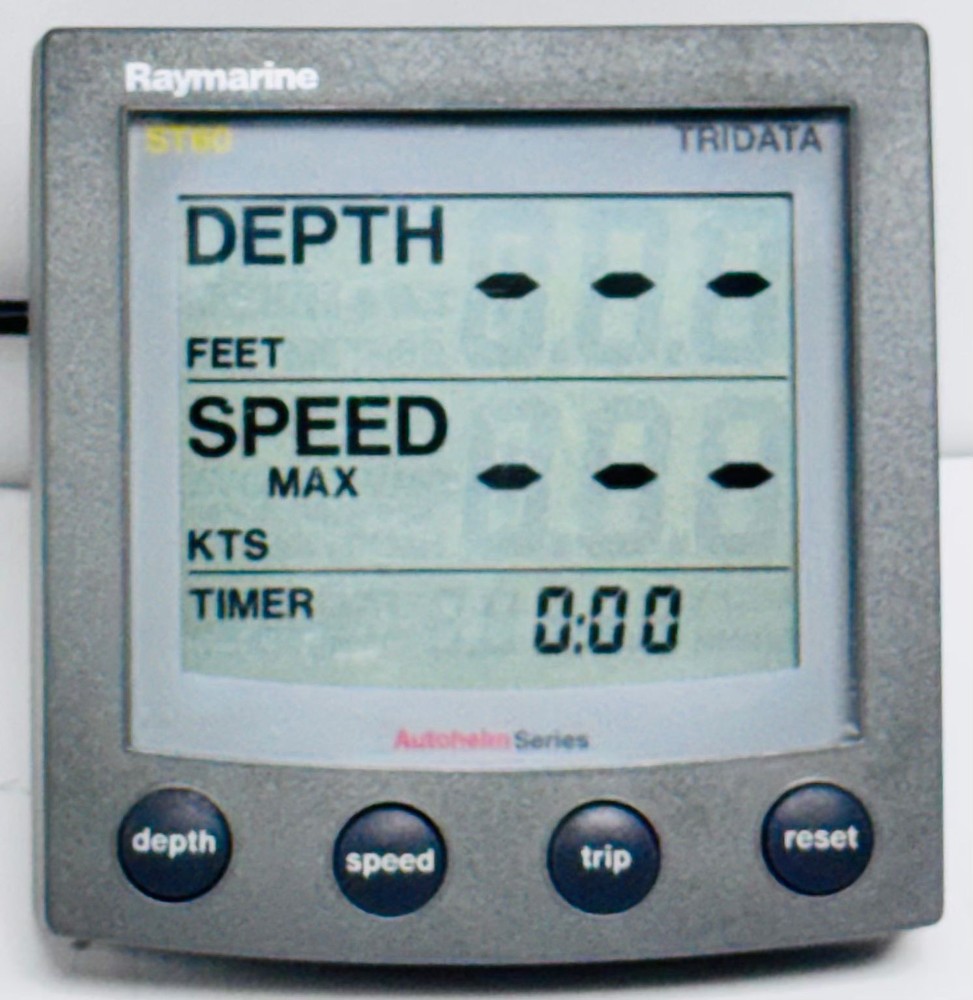 Raymarine ST60 Plus Tridata Depth Speed A22013