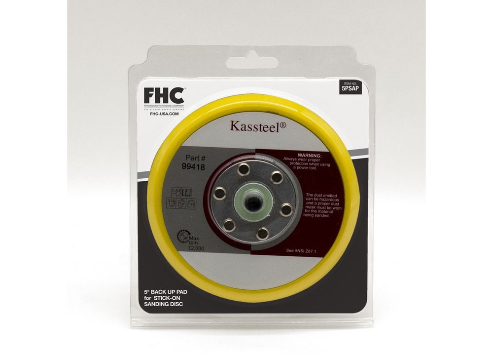 FHC 5PSAP 5" Back-Up Pad for Stick-On Sanding Discs