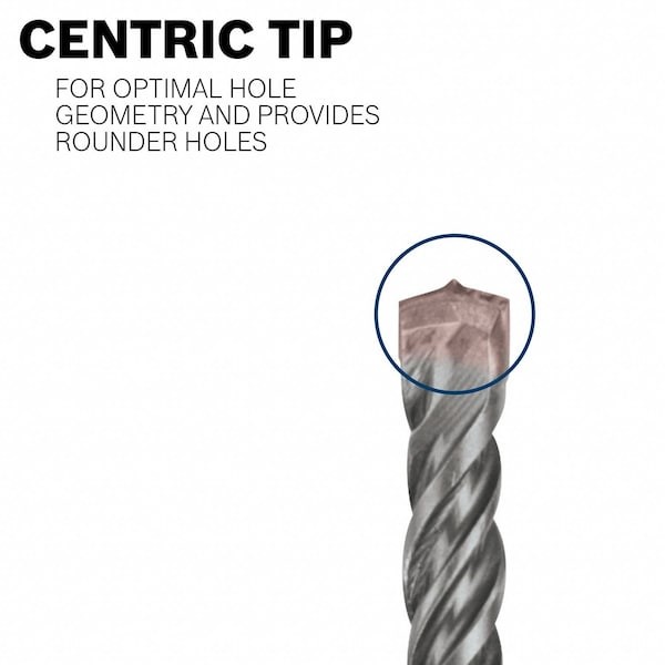 Bosch Hc2001 Hammer Masonry Drill, 5/32In, Carbide
