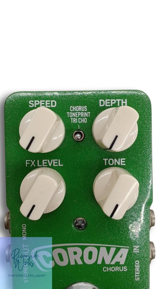 TC ELECTRONIC Corona Chorus Guitar Effects Pedal JP