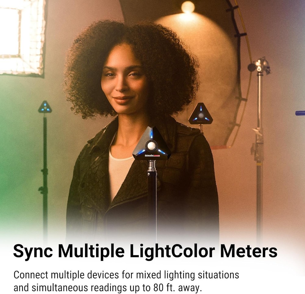 Multi-Functional LightColor Meter - Wireless App Integration for Filmmakers