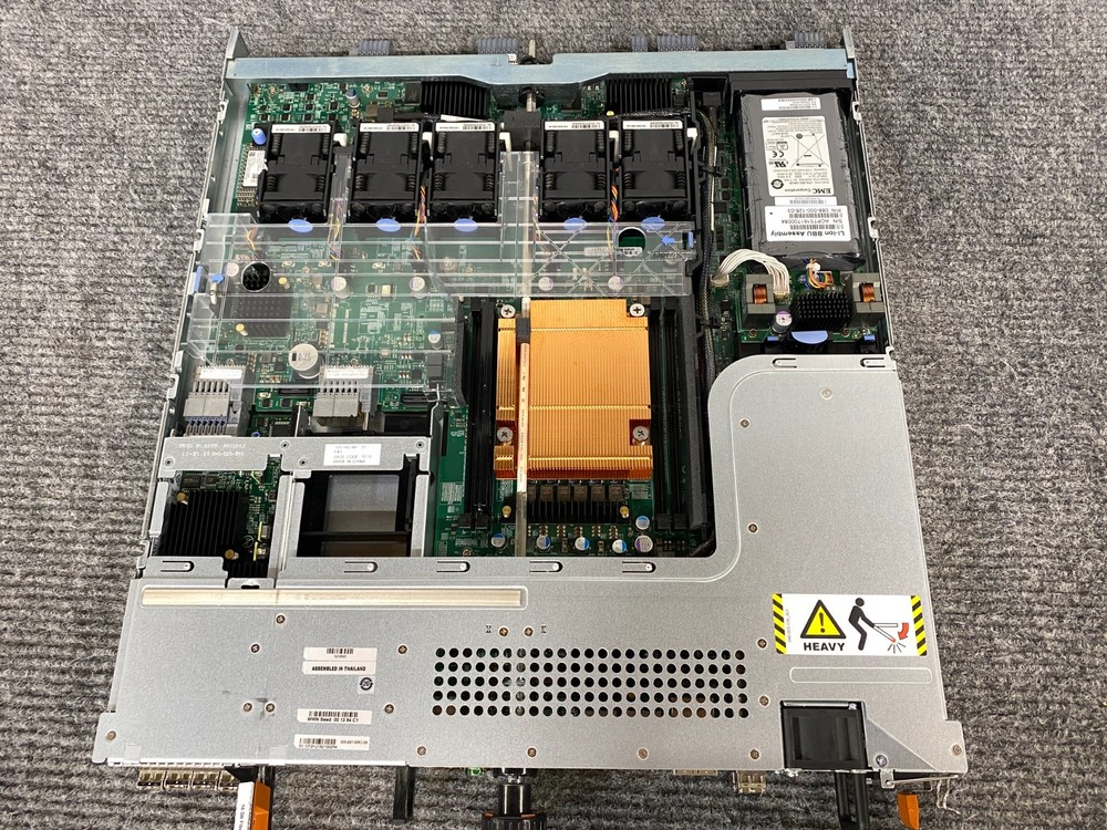 EMC OPE12 12-Bay Storage Array, 2x Controllers, 2x I/O Modules, 2x PSU (As Is)