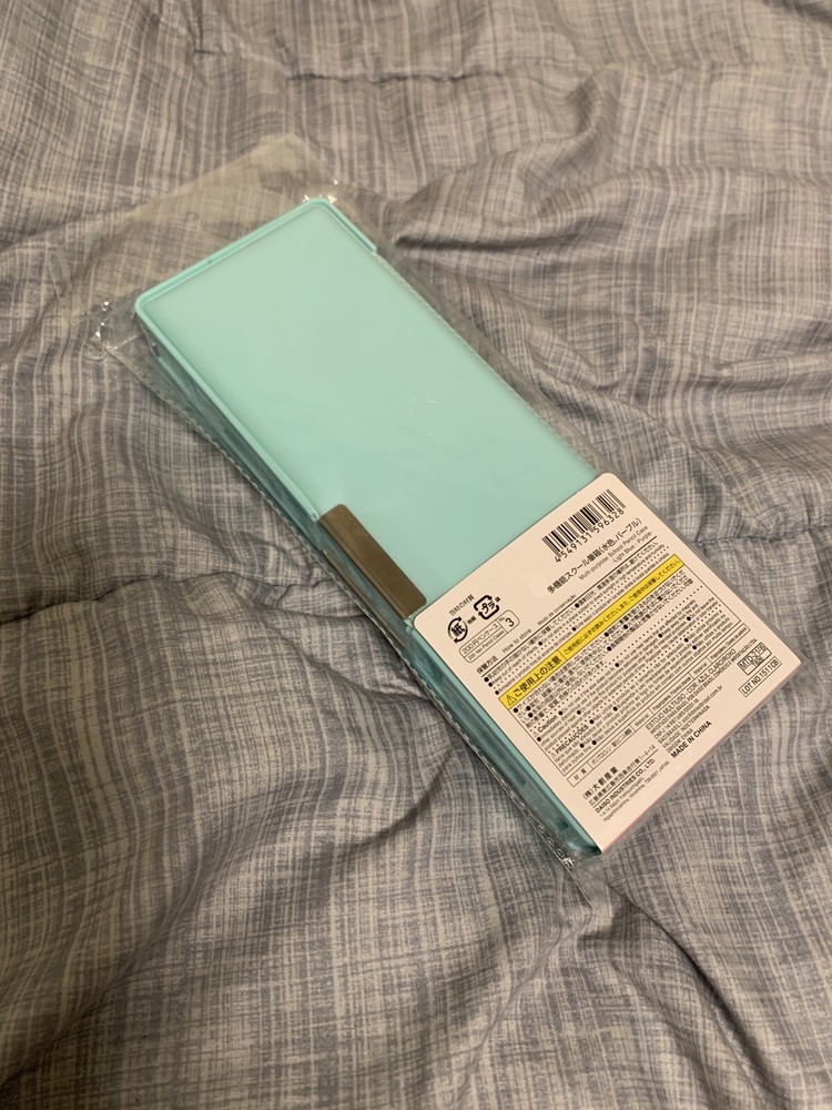 Daiso - Multi-Purpose School Pencil Case BLUE