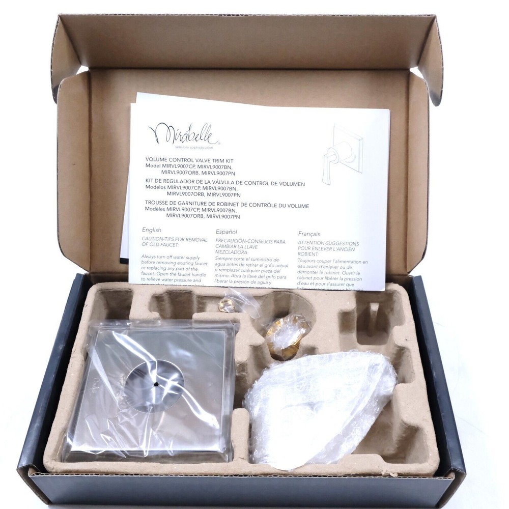 Mirabelle Single Function Volume Control Valve Trim Only - Less Rough In