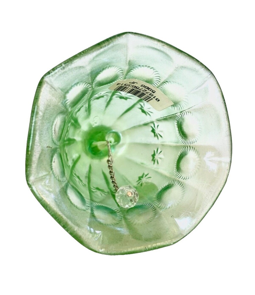 Fenton Decorative Green Bell