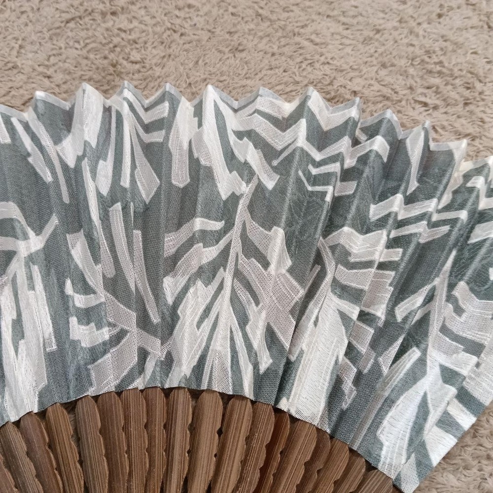 Folding Sensu Fan cloth modern style